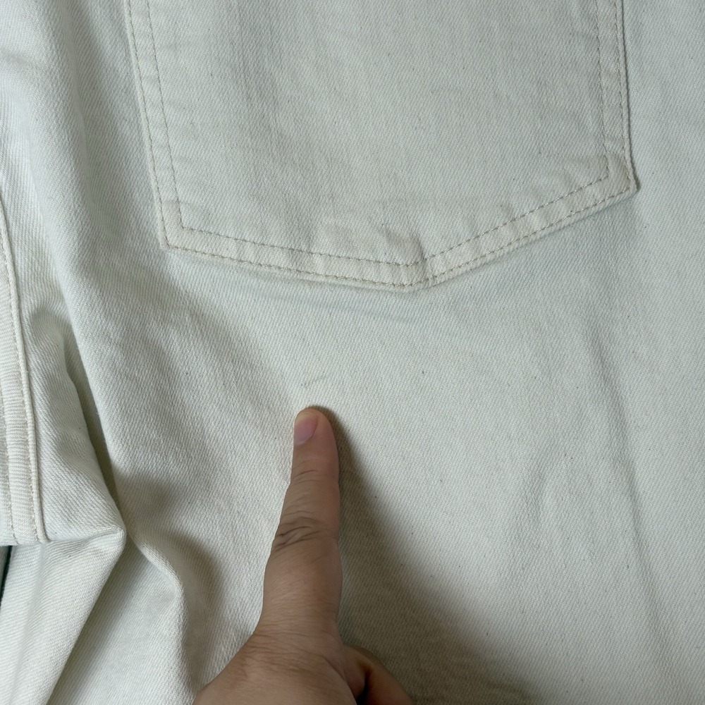 Madewell Balloon Jeans In Vintage Canvas Wash Size 27 Inseam 26" High Rise - Picture 15 of 16